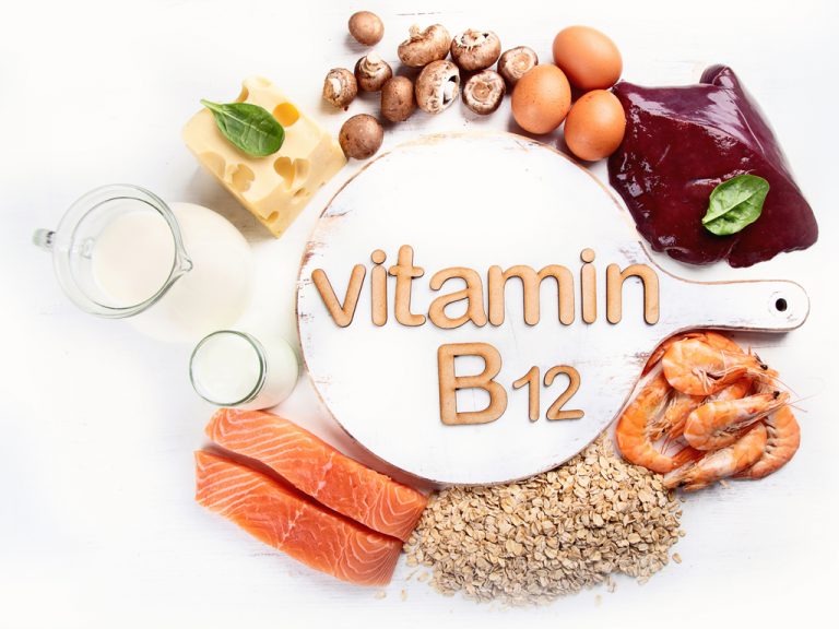 Faible teneur en vitamine B12 et symptômes de carence